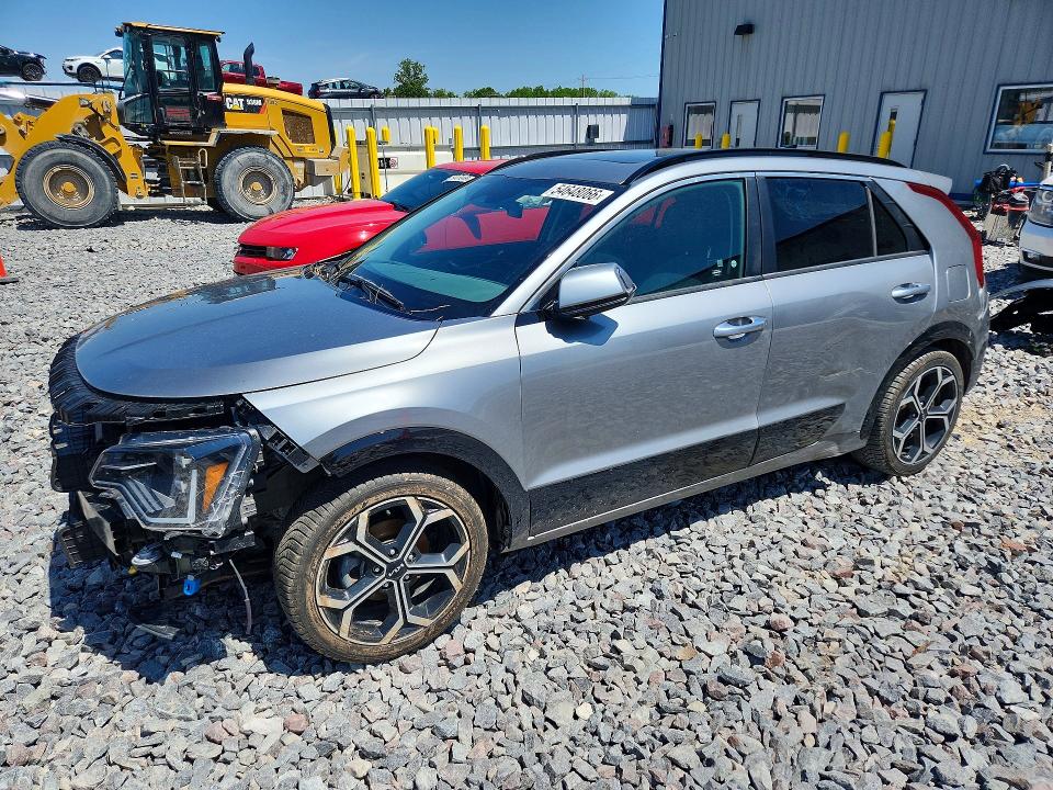 2023 Kia Niro VIN KNDCT3LE3P5040440 COPART salvage auction — FRONT END, WI - CERT OF TITLE-SALVAGE VEHICLE, sold $6,900 on 2026-07-06 (photo 1)