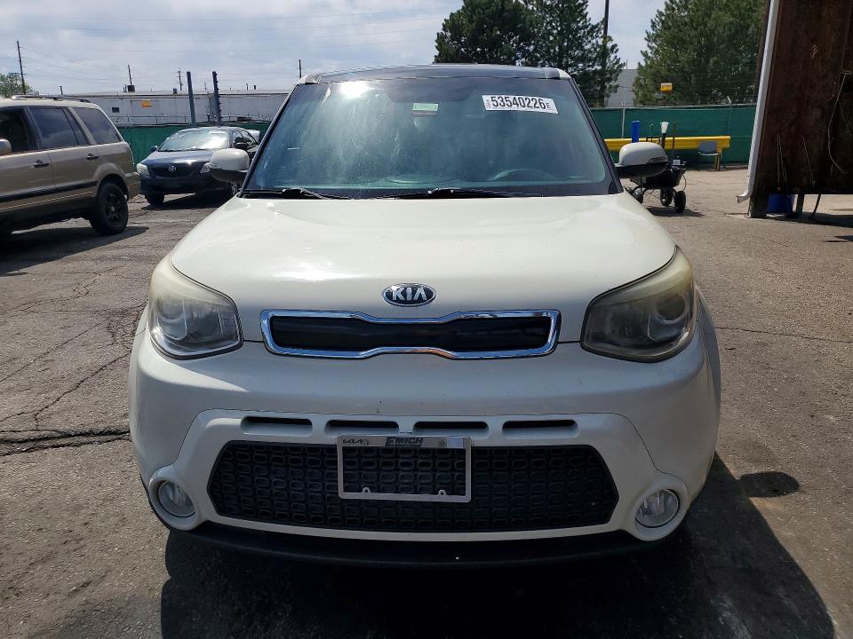 2015 Kia Soul VIN KNDJX3A56F7173940 COPART salvage auction — REAR END, Co - Public - Salvage Title, sold $700 on 2026-07-28 (photo 5)