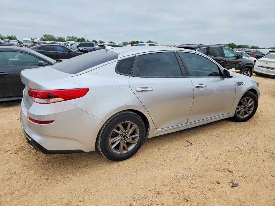 2020 Kia Optima VIN 5XXGT4L31LG383551 COPART salvage auction — HAIL, Tx - Certificate Of Title, sold $2,950 on 2026-07-23 (photo 3)