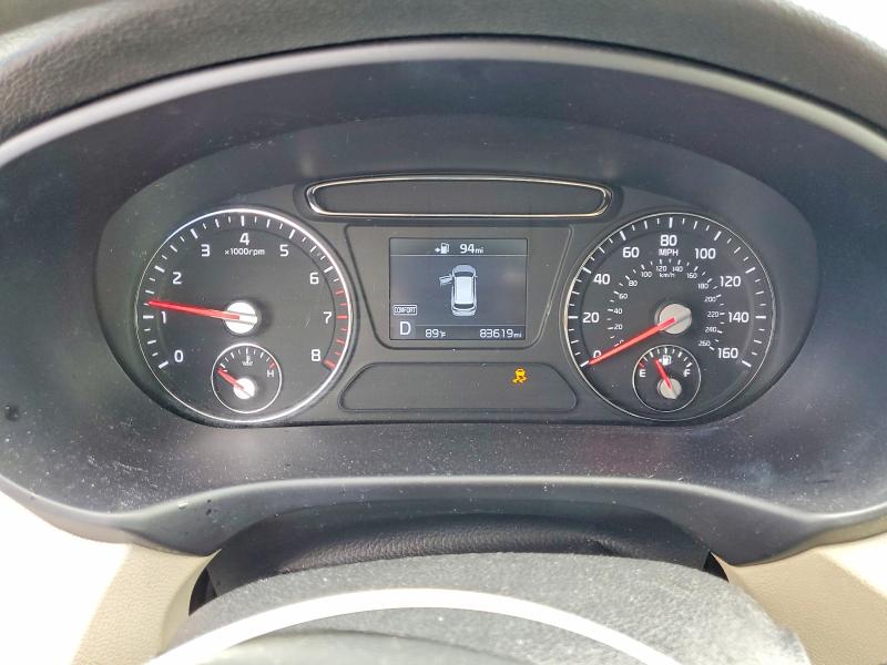 2019 Kia Sorento VIN 5XYPG4A30KG553433 COPART salvage auction — FRONT END, Fl - Cert Of Title Slvg Rebuildable, sold $3,400 on 2026-07-06 (photo 9)