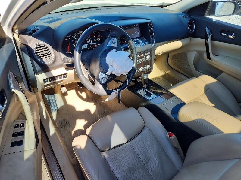 2014 Nissan Maxima VIN 1N4AA5AP0EC468476 COPART salvage auction — FRONT END, Tx - Salvage Vehicle Title, sold $200 on 2026-07-09 (photo 8)