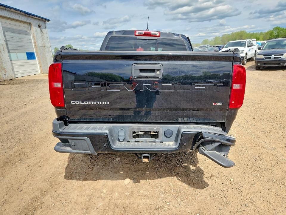 2021 Chevrolet Colorado VIN 1GCGTCEN8M1223026 COPART salvage auction — FRONT END, Mi - Scrap Certificate Of Title, sold $104,186 on 2026-07-29 (photo 6)