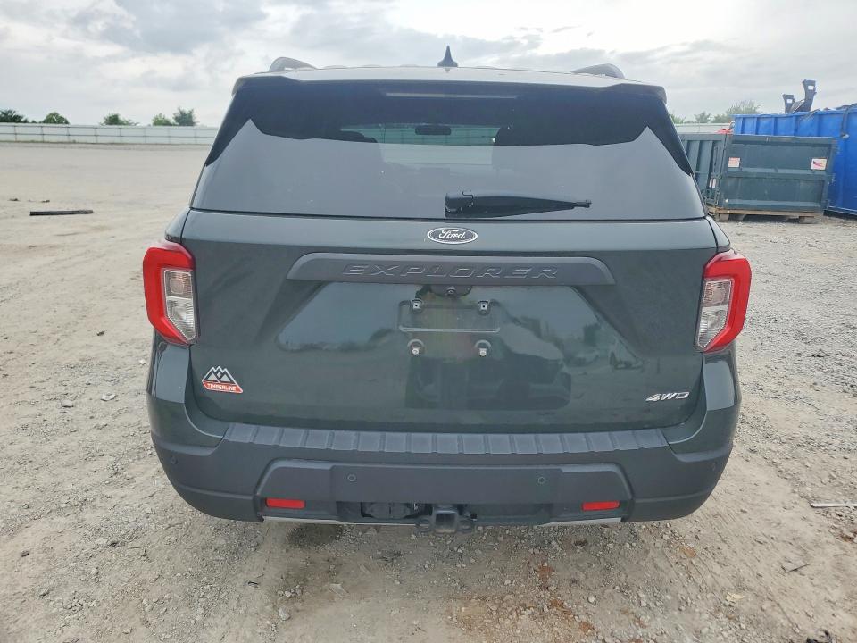 2022 Ford Explorer VIN 1FMSK8JH3NGB44562 COPART salvage auction — SIDE, Ky - Cert Of Title-Salvage, sold $12,600 on 2026-07-09 (photo 6)