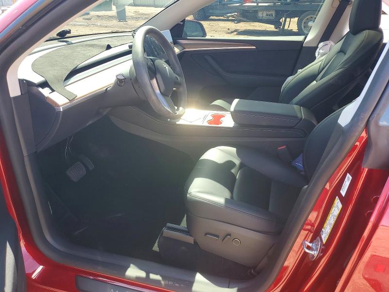 2025 Tesla VIN 7SAYGDEE1SF307405 COPART salvage auction — SIDE, Co - Salvage Title, sold $275 on 2026-07-27 (photo 7)