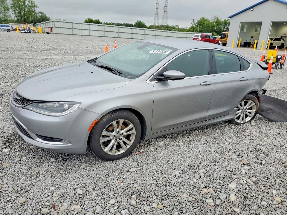 2015 Chrysler 200 VIN 1C3CCCAB0FN669181 COPART salvage auction — REAR END, Oh - Cert Of Title-Salvage, sold $90 on 2026-07-24 (photo 1)