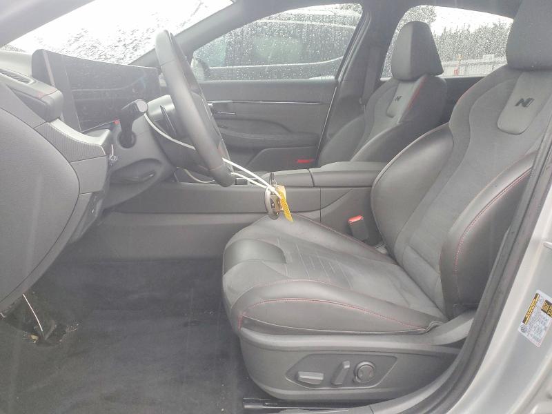 2024 Hyundai Sonata VIN KMHL54JC9RA353919 COPART salvage auction — FRONT END, Md - Cert Of Salvage > 75% Damage, sold $8,300 on 2026-07-06 (photo 7)