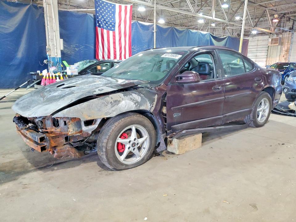 2002 Pontiac Grand prix VIN 1G2WP52K92F170511 COPART salvage auction — Burn Engine, MI - CERTIFICATE OF TITLE, sold $325 on 2026-07-24 (photo 1)