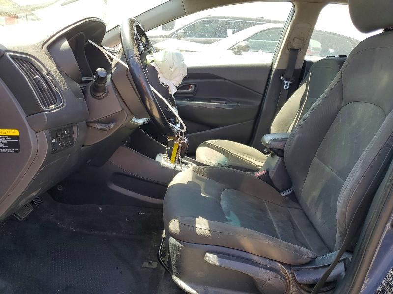 2016 Kia Rio VIN KNADN4A34G6680590 COPART salvage auction — FRONT END, Ca - Salvage Certificate, sold $900 on 2026-07-06 (photo 7)