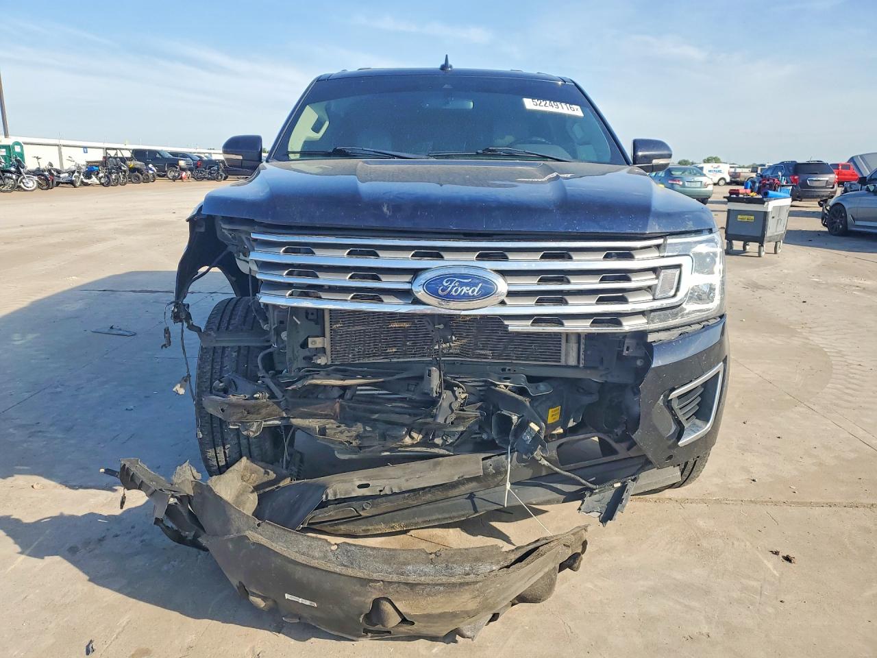 2021 Ford Expedition VIN 1FMJU1KT6MEA66546 COPART salvage auction — Front End, TX - SALVAGE VEHICLE TITLE, sold $7,800 on 2026-06-25 (photo 5)