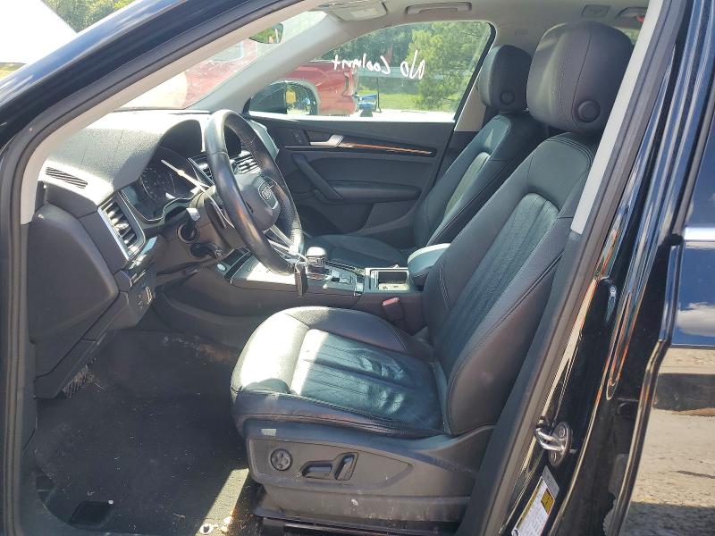 2019 Audi Q5 VIN WA1ANAFY5K2143729 COPART salvage auction — FRONT END, Tx - Certificate Of Title, sold $6,500 on 2026-07-24 (photo 7)