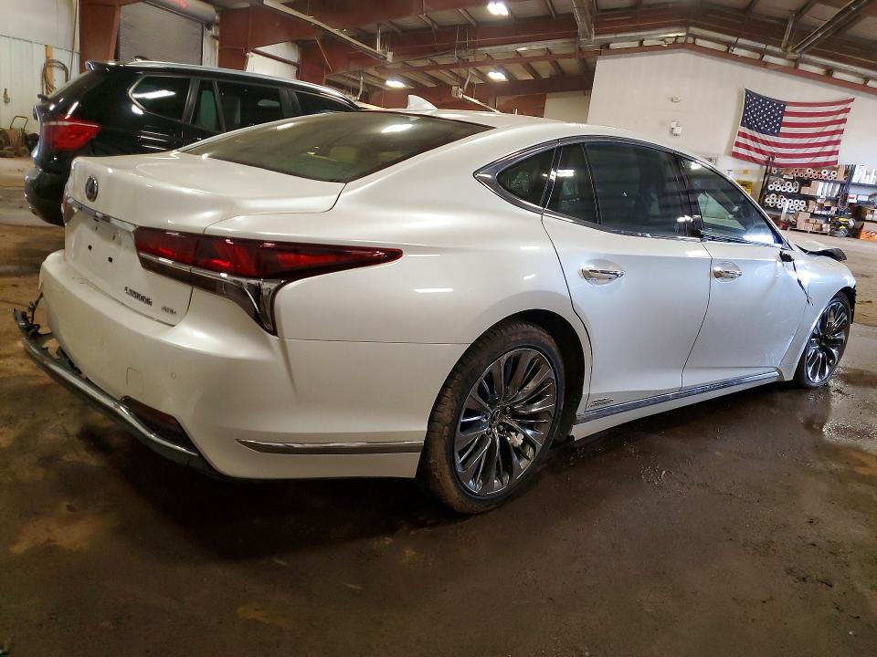 2018 Lexus Ls VIN JTHCYLFF2J5000538 COPART salvage auction — FRONT END, MI - CERTIFICATE OF TITLE, sold $5,200 on 2026-07-24 (photo 3)