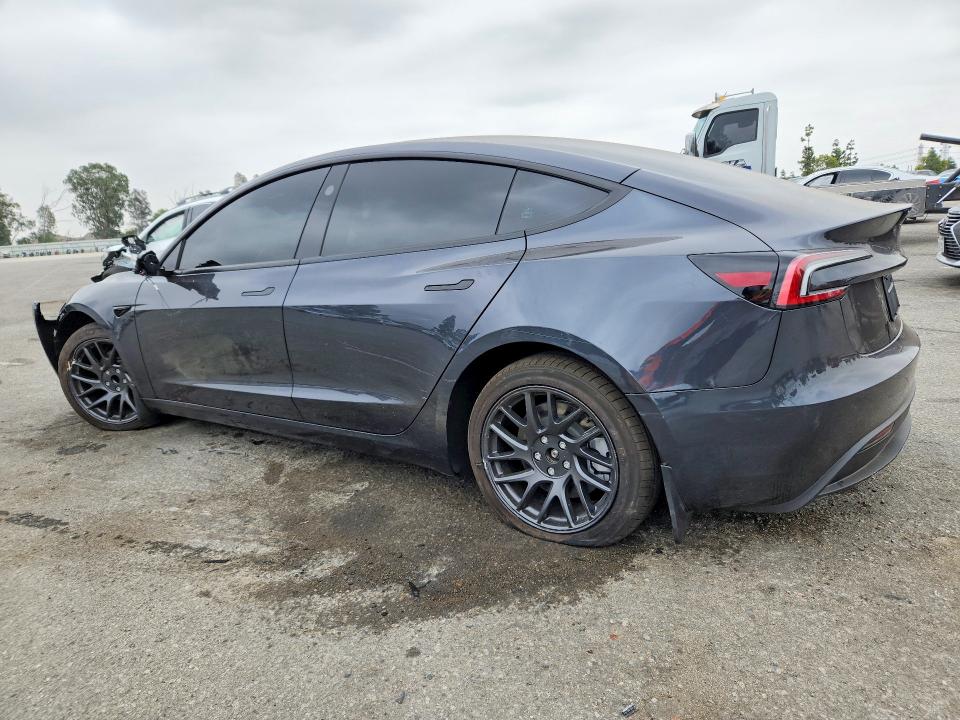 2026 Tesla Model 3 VIN 5YJ3E1EA3TF165133 COPART salvage auction — FRONT END, Ca - Salvage Certificate, sold $2,200 on 2026-07-21 (photo 2)