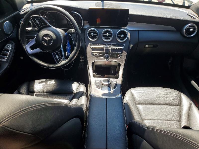 2020 Mercedes-benz C-klasse VIN WDDWF8EB3LR551305 COPART salvage auction — FRONT END, Pa - Cert Of Title, sold $6,600 on 2026-07-28 (photo 8)