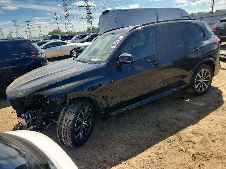 2022 BMW X5 VIN 5UXCR6C01N9K61530 COPART salvage auction — FRONT END, Il - Junking Cert Of A Vehicle, sold $18,000 on 2026-07-14 (photo 1)