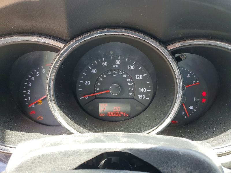 2013 Kia VIN 5XYKT3A63DG380990 COPART salvage auction — FRONT END, Tx - Salvage Vehicle Title, sold $825 on 2026-07-06 (photo 9)