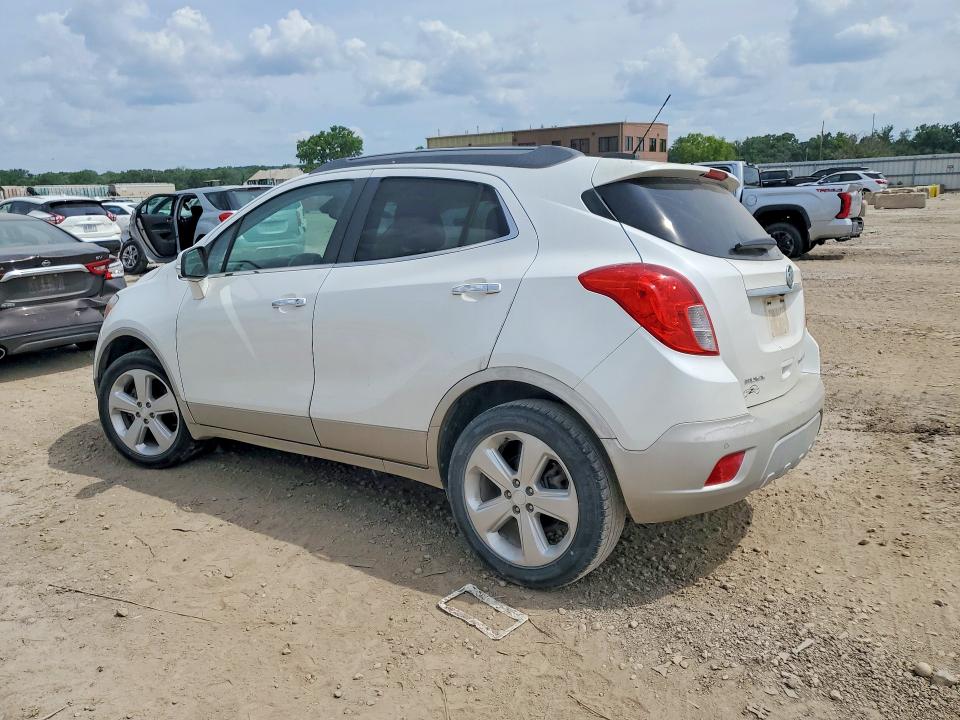 2015 Buick Encore VIN KL4CJDSB3FB100049 COPART salvage auction — FRONT END, Mo - Salvage Certificate Of Title, sold $1,500 on 2026-07-07 (photo 2)
