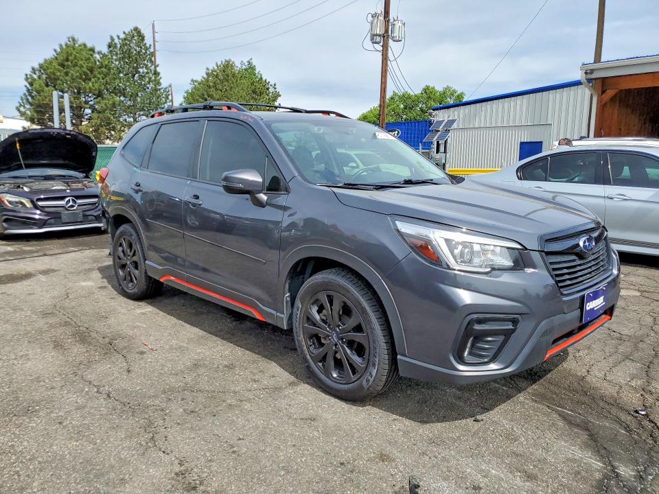 2020 Subaru Forester VIN JF2SKARC9LH512062 COPART salvage auction — REAR END, Co - Public - Salvage Title, sold $8,200 on 2026-07-14 (photo 4)