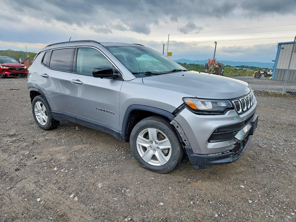 2022 Jeep Compass VIN 3C4NJDBB9NT111455 COPART salvage auction — REAR END, MD - CERT OF SALVAGE > 75% DAMAGE, sold $4,200 on 2026-07-24 (photo 4)