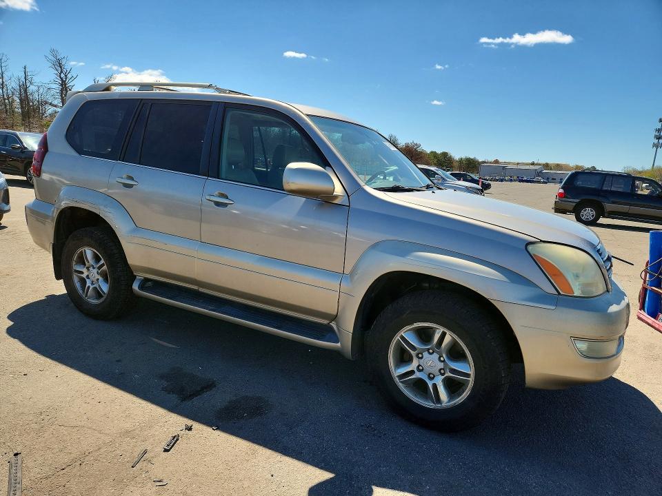 2003 Lexus Gx VIN JTJBT20X530001476 COPART salvage auction — MINOR DENT/SCRATCHES, Nj - Certificate Of Title, sold $3,300 on 2026-07-06 (photo 4)
