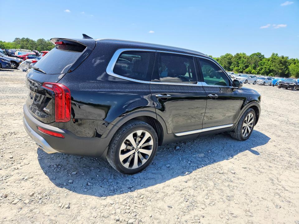 2021 Kia Telluride VIN 5XYP64HC8MG127212 COPART salvage auction — FRONT END, Ga - Cert Of Title-Salvage, sold $5,300 on 2026-07-09 (photo 3)
