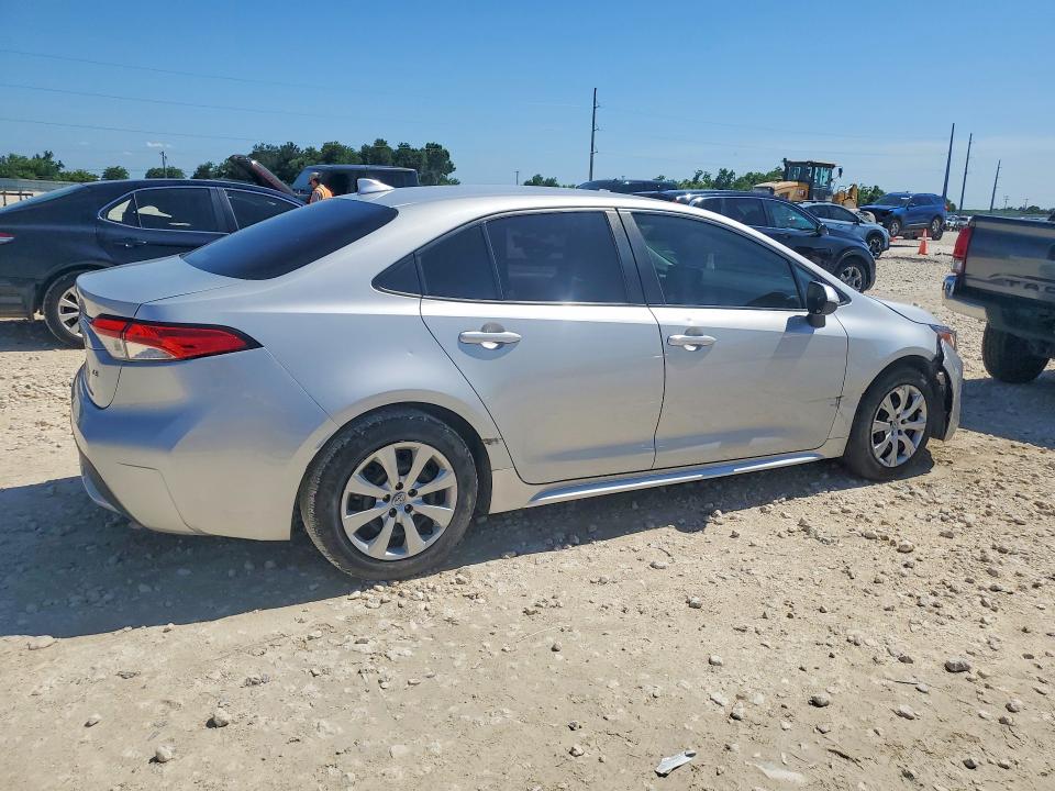 2022 Toyota Corolla VIN 5YFEPMAEXNP274113 COPART salvage auction — SIDE, Tx - Salvage Vehicle Title, sold $150 on 2026-07-09 (photo 3)