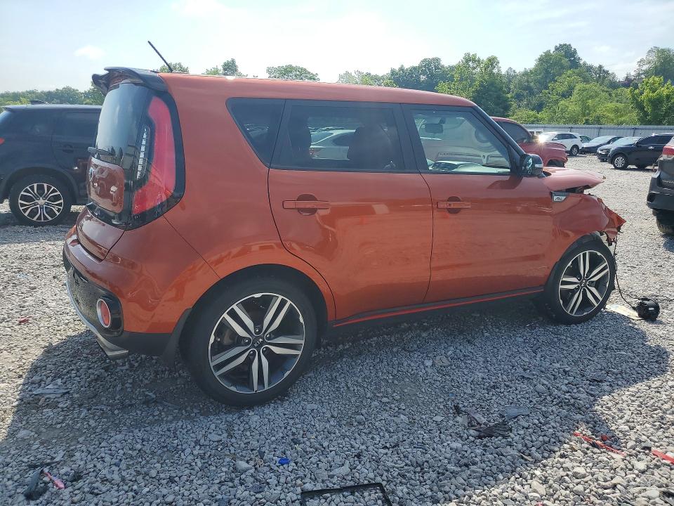 2018 Kia Soul VIN KNDJX3AA4J7586106 COPART salvage auction — FRONT END, Ky - Cert Of Title-Salvage, sold $875 on 2026-07-24 (photo 3)