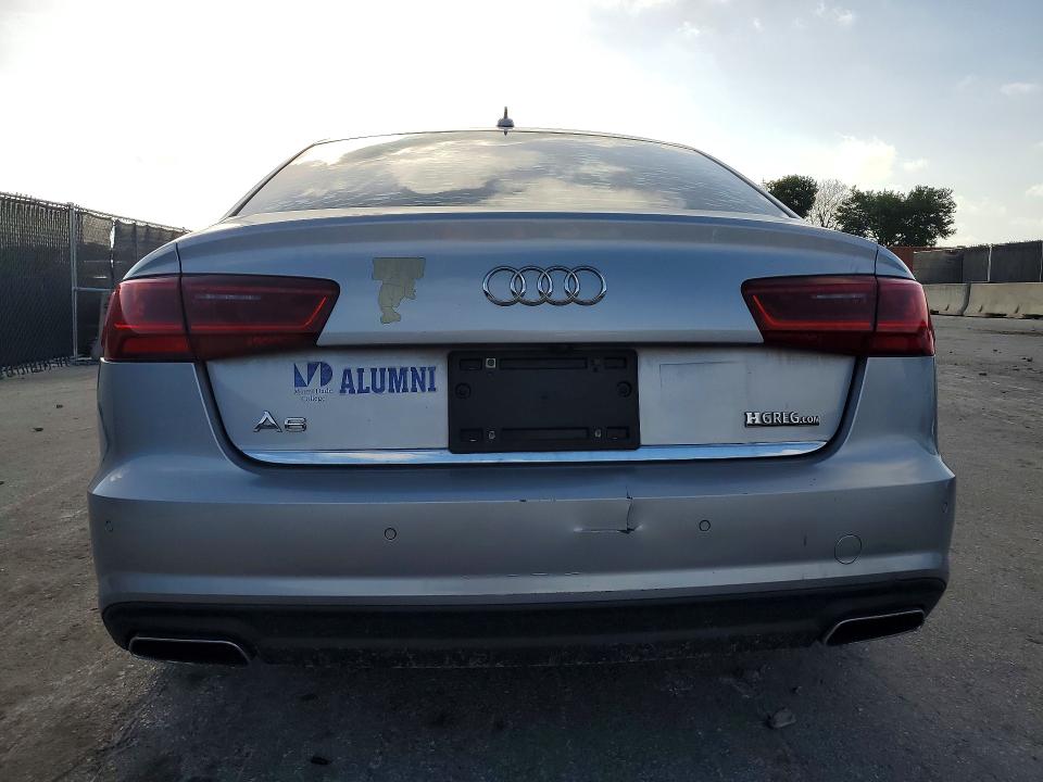2018 Audi A6 VIN WAUC8AFC2JN023696 COPART salvage auction — REAR END, Fl - Certificate Of Title, sold $4,150 on 2026-07-30 (photo 6)