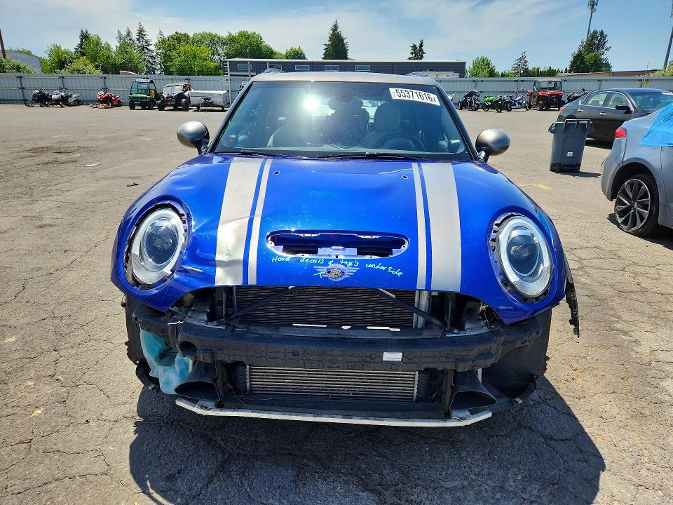 2019 Mini VIN WMWLU5C56K2G04844 COPART salvage auction — FRONT END, Or - Salvage Title Certificate, sold $3,050 on 2026-07-27 (photo 5)
