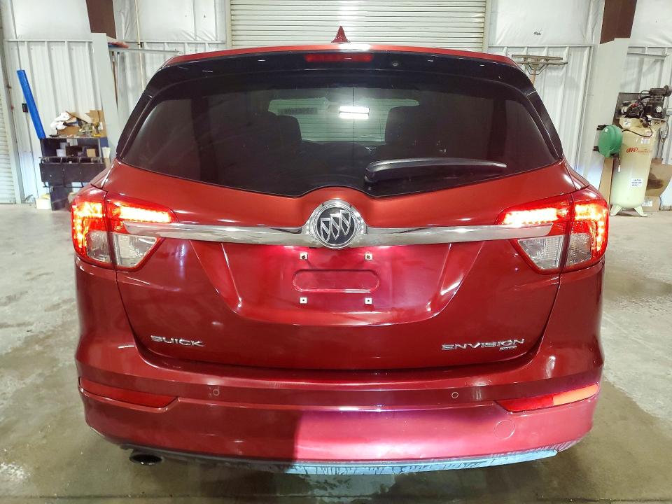 2018 Buick Envision VIN LRBFX2SA5JD115225 COPART salvage auction — HAIL, Mn - Cert Of Title-Salvage, sold $500 on 2026-07-21 (photo 6)