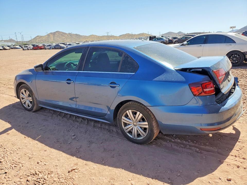 2017 Volkswagen VIN 3VW2B7AJ4HM308068 COPART salvage auction — REAR END, Az - Cert Of Title - Salvage, sold $3,100 on 2026-07-09 (photo 2)