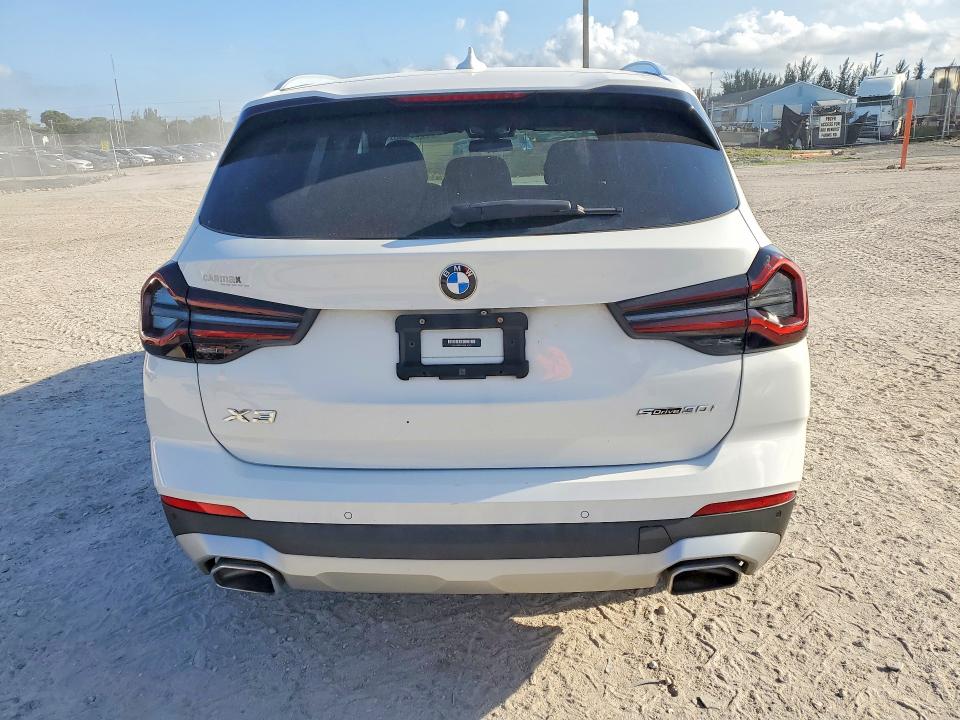 2022 BMW X3 VIN 5UX43DP04N9L16332 COPART salvage auction — FRONT END, Fl - Cert Of Title Slvg Rebuildable, sold $11,500 on 2026-07-07 (photo 6)