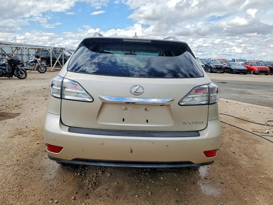 2011 Lexus Rx VIN 2T2ZK1BA3BC047668 COPART salvage auction — MINOR DENT/SCRATCHES, Tx - Certificate Of Title, sold $5,800 on 2026-07-09 (photo 6)