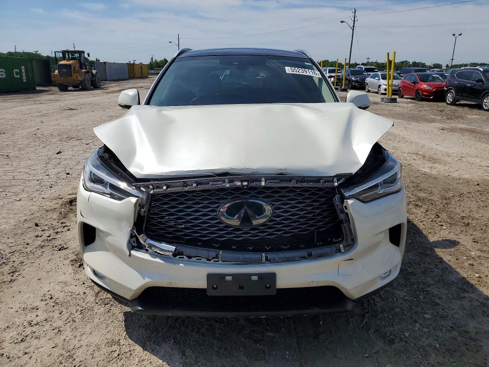 2019 Infiniti Qx50 VIN 3PCAJ5M17KF118911 COPART salvage auction — FRONT END, In - Cert Of Title-Salvage Title, sold $3,350 on 2026-07-10 (photo 5)