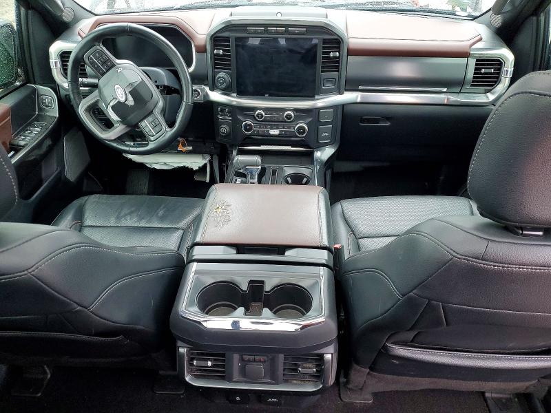 2022 Ford F-150 VIN 1FTEW1C83NFA26561 COPART salvage auction — FRONT END, Tx - Certificate Of Title, sold $11,600 on 2026-07-31 (photo 8)