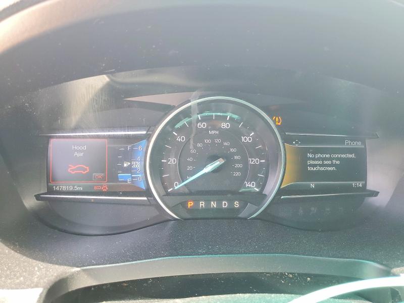2016 Ford Explorer VIN 1FM5K7D8XGGD13109 COPART salvage auction — FRONT END, Tx - Salvage Vehicle Title, sold $2,550 on 2026-07-09 (photo 9)