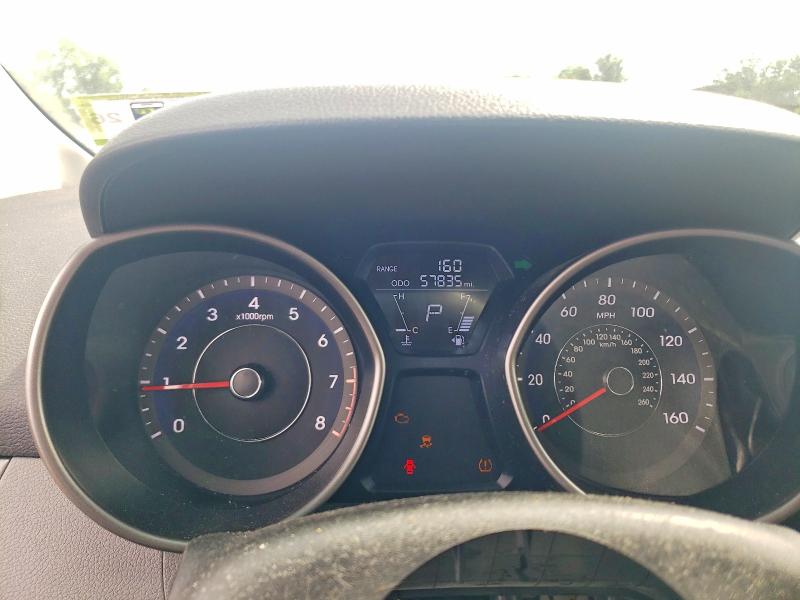 2011 Hyundai Elantra VIN 5NPDH4AE1BH040542 COPART salvage auction — VANDALISM, Ca - Cert Of Title-Salvaged, sold $1,450 on 2026-07-02 (photo 9)