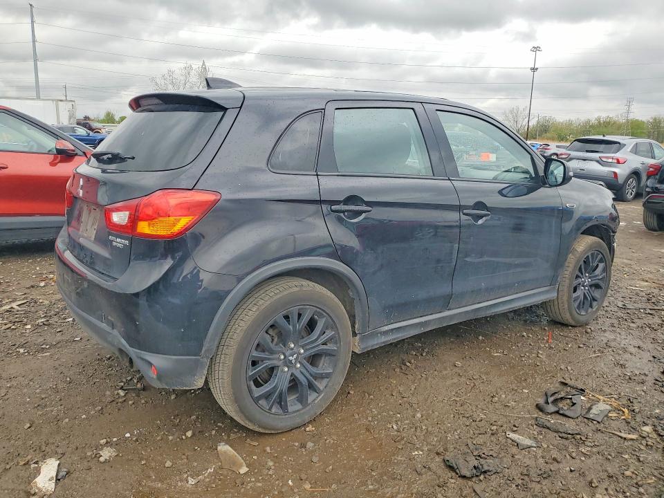 2017 Mitsubishi VIN JA4AR3AU1HZ036682 COPART salvage auction — FRONT END, Id - Salvage Certificate Of Title, sold $325 on 2026-07-28 (photo 3)