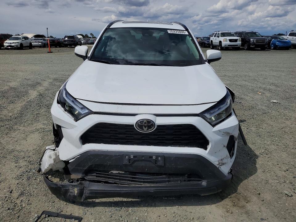 2022 Toyota Rav4 VIN 2T3W1RFV9NW231285 COPART salvage auction — FRONT END, Ca - Salvage Certificate, sold $10,100 on 2026-07-02 (photo 5)