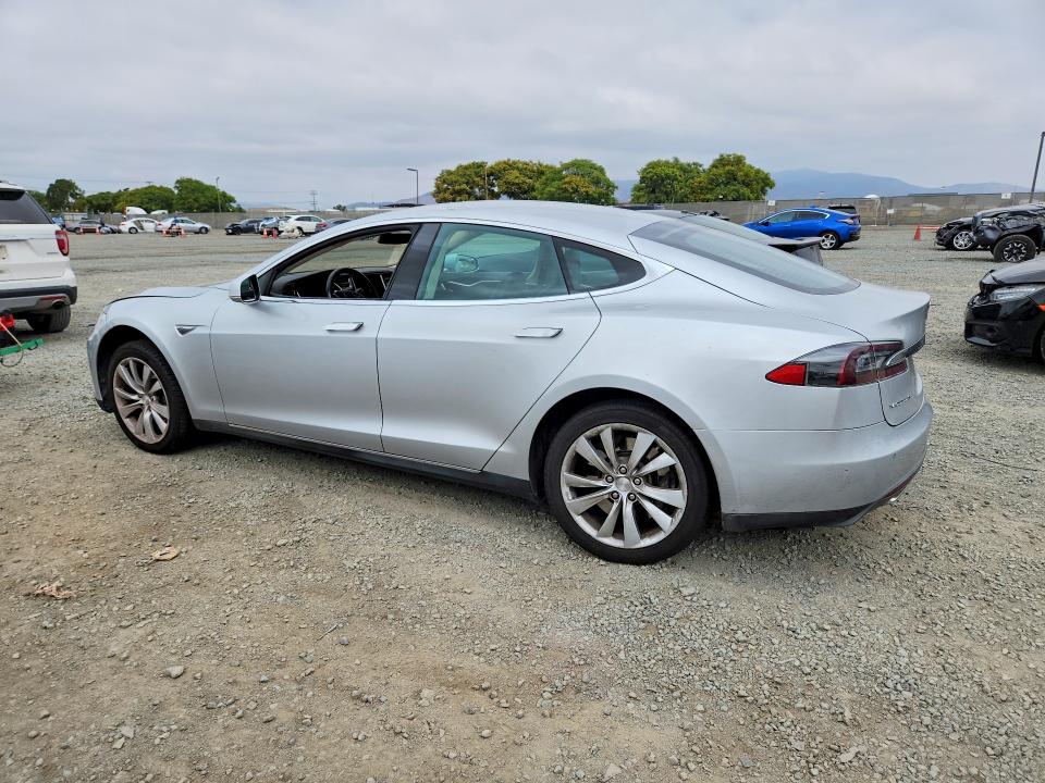 2013 Tesla VIN 5YJSA1CN7DFP27081 COPART salvage auction — FRONT END, Ca - Salvage Certificate, sold $2,850 on 2026-07-31 (photo 2)
