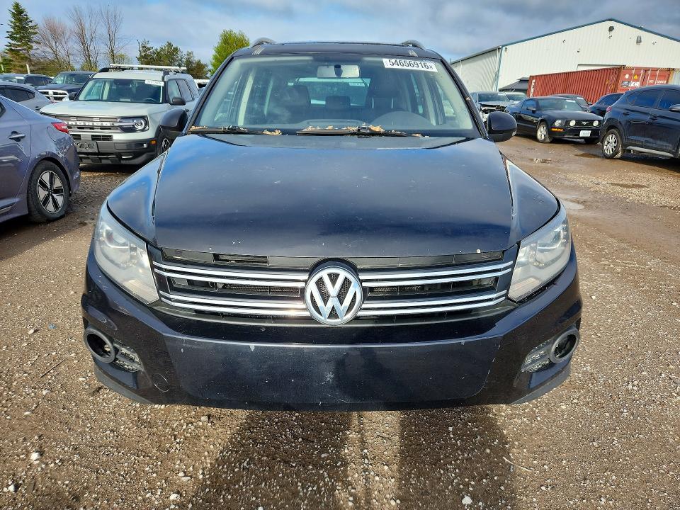 2015 Volkswagen Tiguan VIN WVGJV7AX6FW600629 COPART salvage auction — REAR END, On - Permit Salvage (P), sold $300 on 2026-07-28 (photo 5)