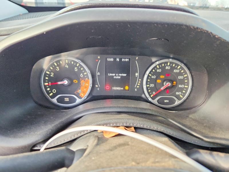 2015 Jeep Renegade VIN ZACCJABTXFPB27039 COPART salvage auction — HAIL, Tx - Certificate Of Title, sold $1,300 on 2026-07-02 (photo 9)