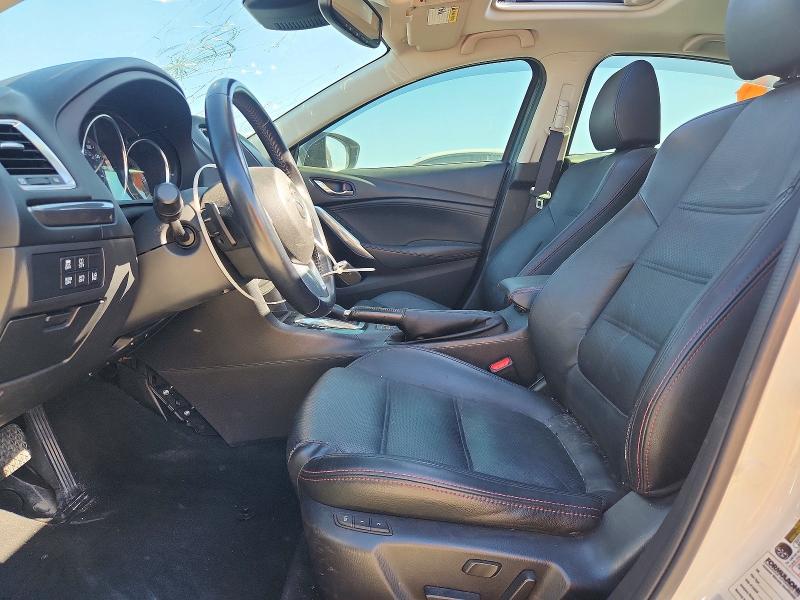 2015 Mazda 6 VIN JM1GJ1W58F1214175 COPART salvage auction — HAIL, Mo - Salvage Certificate Of Title, sold $2,300 on 2026-07-08 (photo 7)