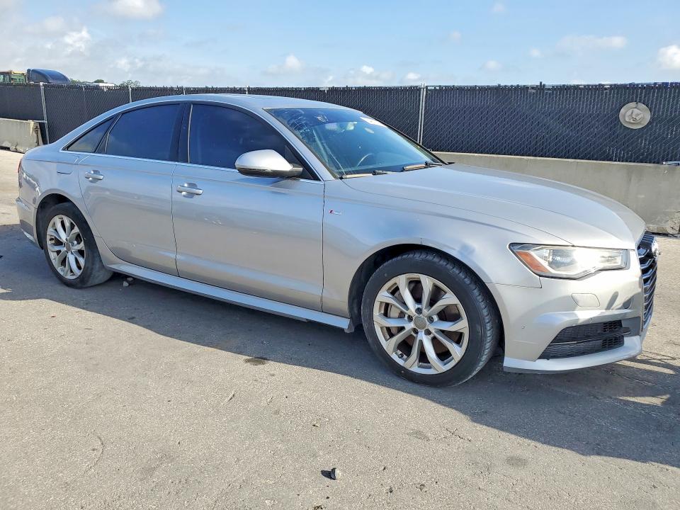 2018 Audi A6 VIN WAUC8AFC2JN023696 COPART salvage auction — REAR END, Fl - Certificate Of Title, sold $4,150 on 2026-07-30 (photo 4)
