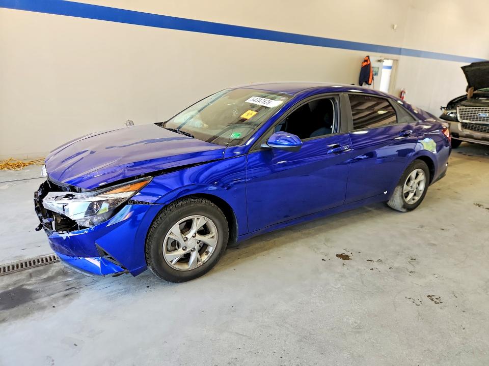 2023 Hyundai Elantra VIN KMHLL4AG8PU578580 COPART salvage auction — FRONT END, Va - Cert Of Title - Salvage, sold $2,750 on 2026-07-02 (photo 1)