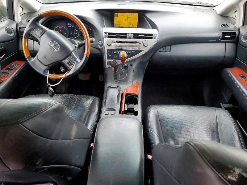 2010 Lexus Rx VIN JTJZB1BA1A2400732 COPART salvage auction — FRONT END, Ca - Salvage Certificate, sold $2,400 on 2026-07-17 (photo 8)