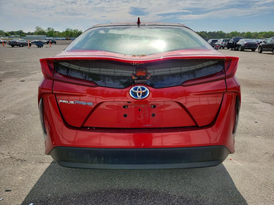2018 Toyota Prius VIN JTDKARFP0J3077952 COPART salvage auction — FRONT END, Ny - Mv-907A Salvage Certificate, sold $2,900 on 2026-07-06 (photo 6)
