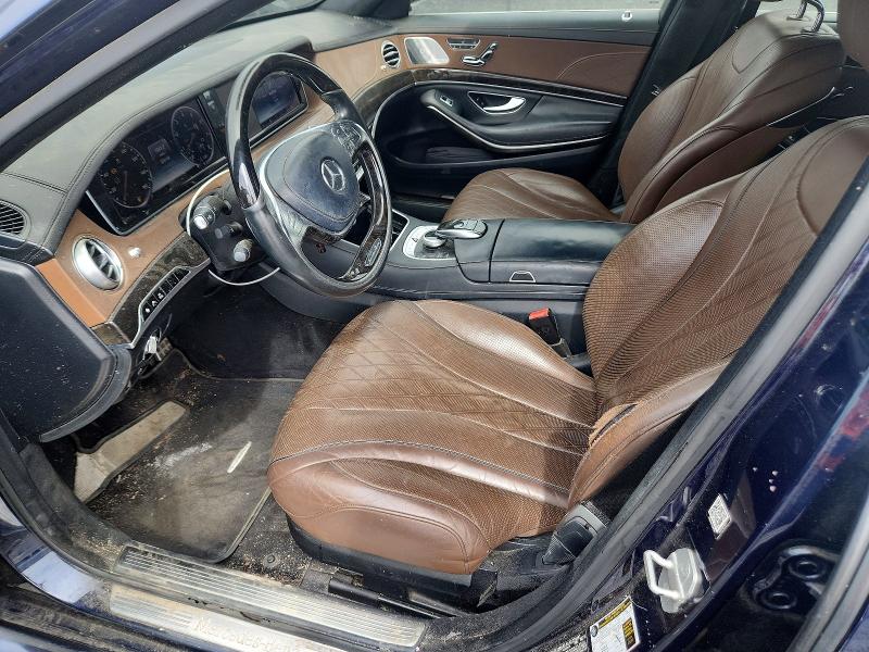 2015 Mercedes-benz S class VIN WDDUG8CB9FA070789 COPART salvage auction — MINOR DENT/SCRATCHES, SC - CERTIFICATE OF TITLE (P), sold $6,800 on 2026-08-13 (photo 7)