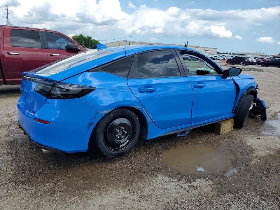 2022 Honda Civic VIN 19XFL2H85NE010013 COPART salvage auction — FRONT END, TX - CERTIFICATE OF TITLE, sold $3,150 on 2026-07-09 (photo 3)