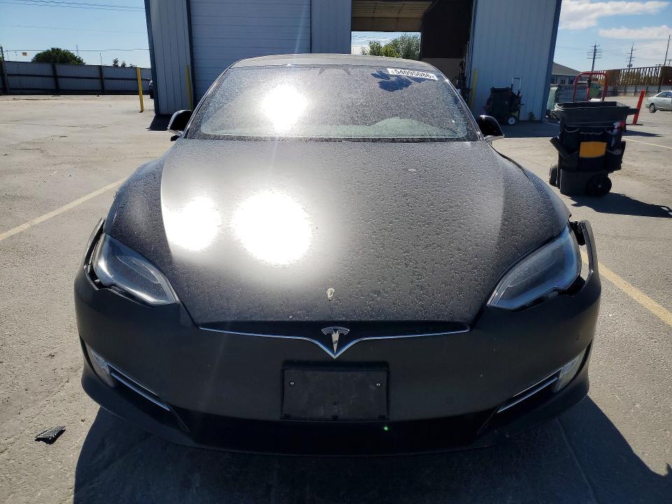 2018 Tesla Model s VIN 5YJSA1E42JF296598 COPART salvage auction — FRONT END, Id - Salvage Certificate Of Title, sold $12,100 on 2026-07-30 (photo 5)