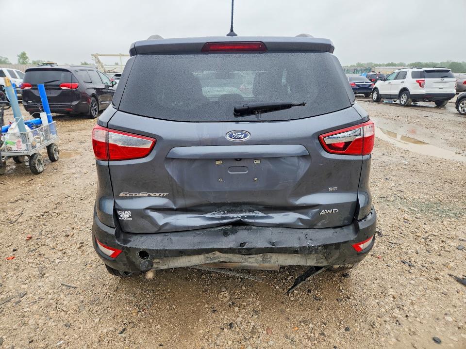 2020 Ford VIN MAJ6S3GLXLC328718 COPART salvage auction — REAR END, Ks - Cert Of Title-Salvage, sold $1,600 on 2026-07-09 (photo 6)